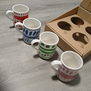 Kate Spade All In Good Taste Pretty Pantry Stacking Mug Set